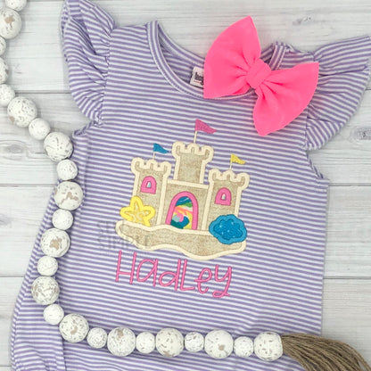 SUMMER STRIPE FLUTTER BUBBLE