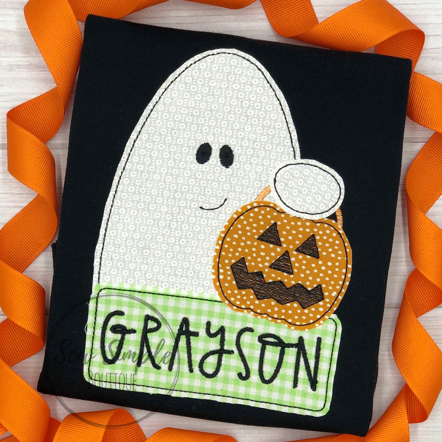 TRICK OR TREAT GHOST BANNER