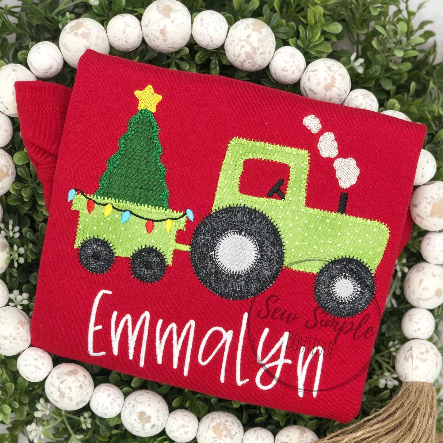 CHRISTMAS TRACTOR 1