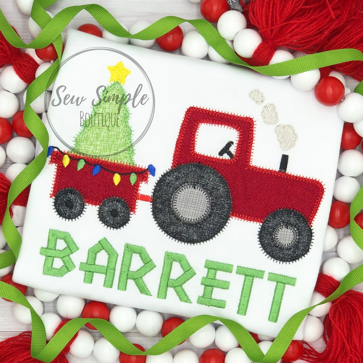 CHRISTMAS TRACTOR 1