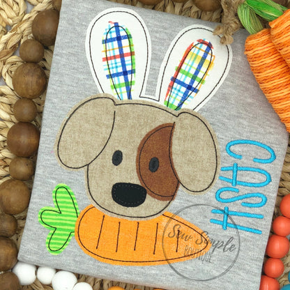 BUNNY PUP WITH CARROT (GIRLS/BOYS)