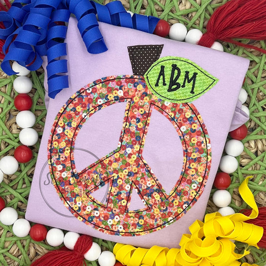 APPLE PEACE SIGN