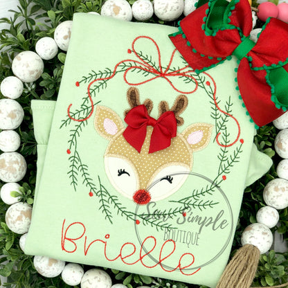 REINDEER WREATH