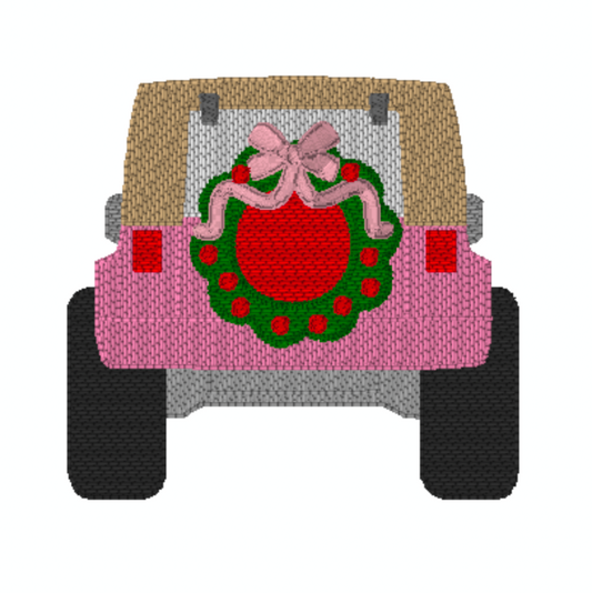 SKETCH CHRISTMAS JEEP TESTER