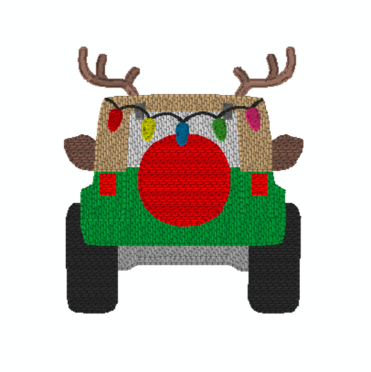 SKETCH REINDEER JEEP TESTER