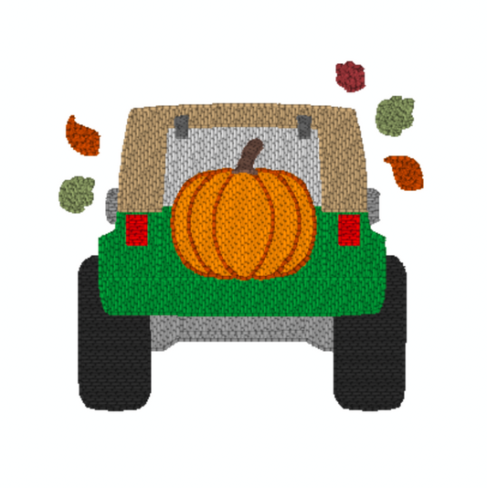 SKETCH PUMPKIN JEEP TESTER