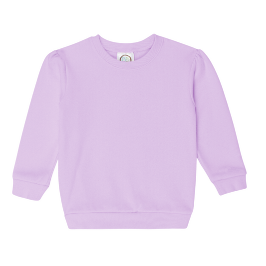 PUFF SLEEVE SWEATSHIRT