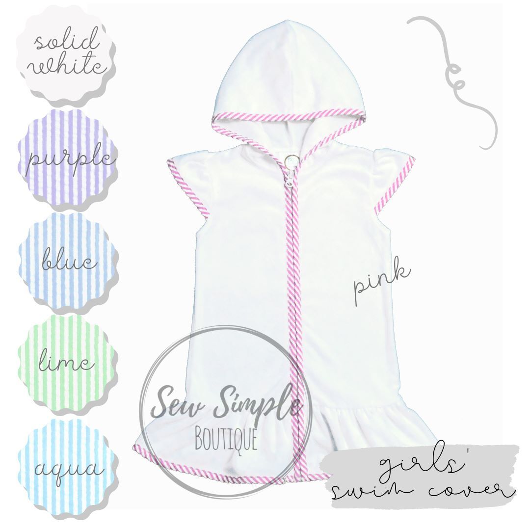 RUFFLE COVER UP - 6 COLORS!