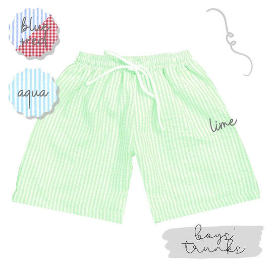 SWIM TRUNKS - 3 COLORS!