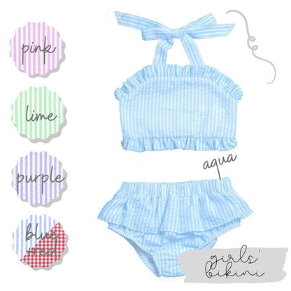 RUFFLE 2 PIECE - 5 COLORS!