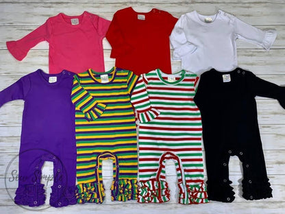 CUSTOM RUFFLE ROMPER